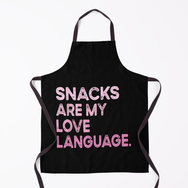 Item preview, Snacks Are My Love Language Funny Food Lover | Snack Addict Gift | Cute Food Humor Design designed and sold by 76Valeria.