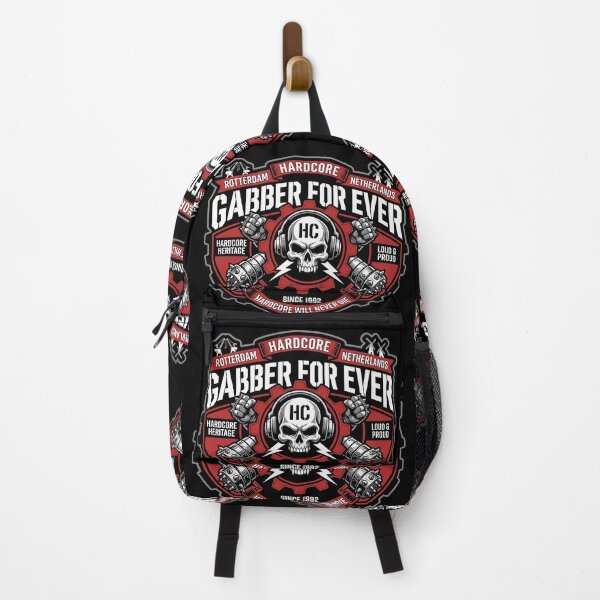 Item preview, Gabber Forever Rotterdam Hardcore Techno Skull designed and sold by SPAZE-Typo.