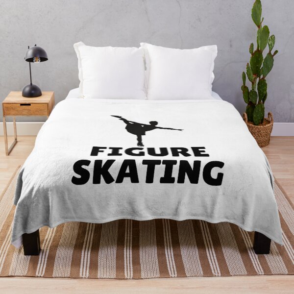 Item preview, FIGURE SKATING - BLACK designed and sold by ArtsyCity.