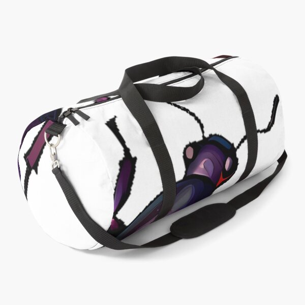 Item preview, Violet Ground Beetle with Garnet designed and sold by IllumeInk.