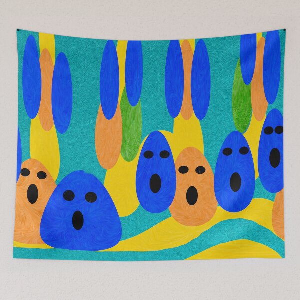 Item preview, Colorful Abstract Shapes designed and sold by Elaine M Hayward .