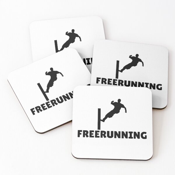Item preview, FREERUNNING - BLACK designed and sold by ArtsyCity.