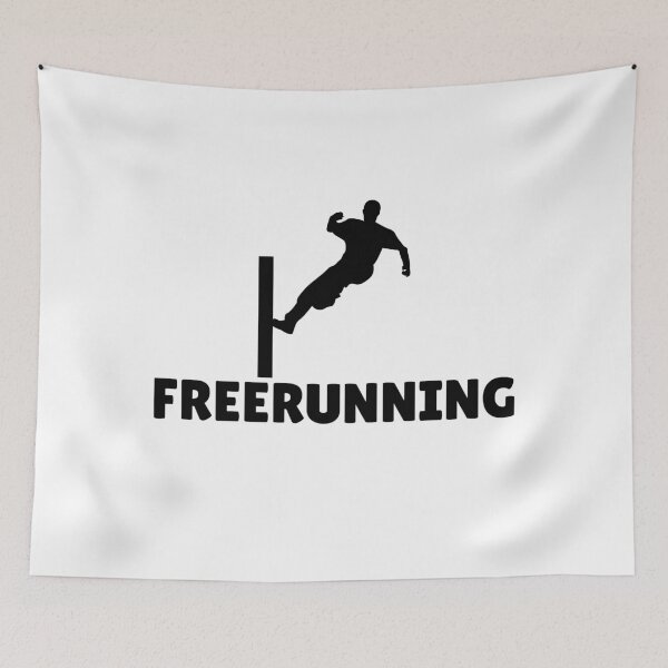 Item preview, FREERUNNING - BLACK designed and sold by ArtsyCity.