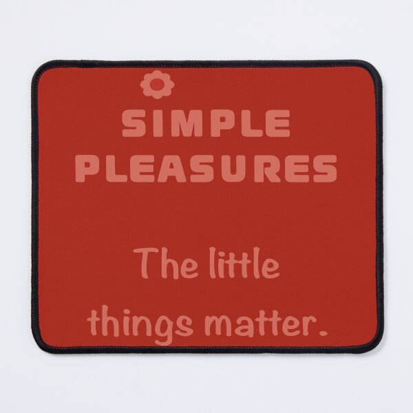Item preview, SIMPLE PLEASURES The little things matter - Retro Pattern 12 designed and sold by StefanStudioArt.