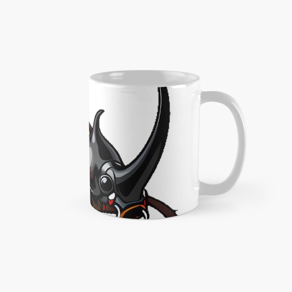 Item preview, Rhinoceros Beetle with Obsidian designed and sold by IllumeInk.
