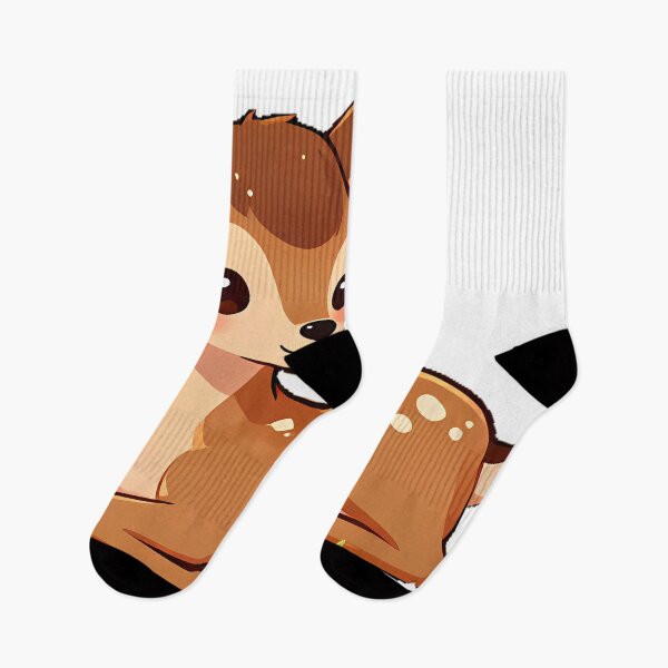 Item preview, Fawn with Golden Meadow Flowers designed and sold by pumsquare.