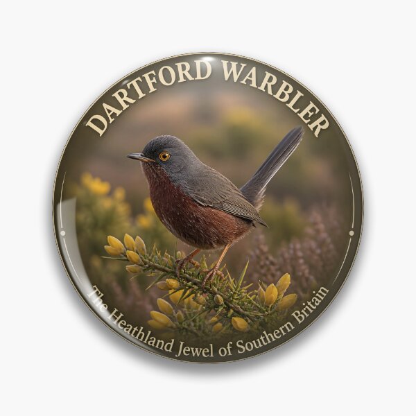 Item preview, DARTFORD WARBLER  – The Heathland Jewel of Southern Britain designed and sold by The Digital Compass.