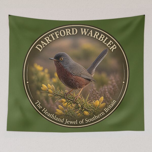 Item preview, DARTFORD WARBLER  – The Heathland Jewel of Southern Britain designed and sold by The Digital Compass.