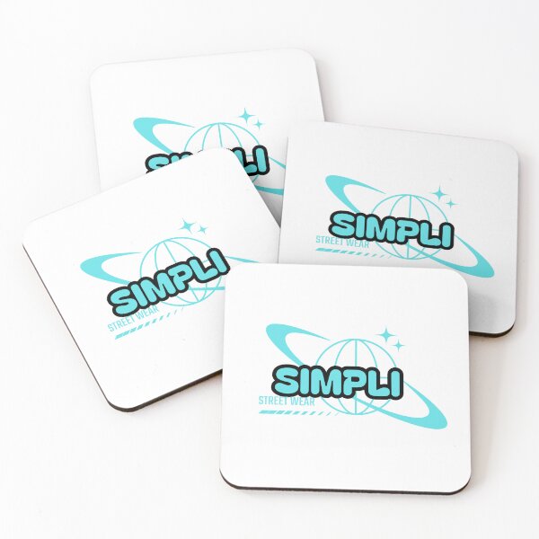 Item preview, Simpli Streetwear Y2K Globe Logo Cyan Black designed and sold by SimpliShopp.