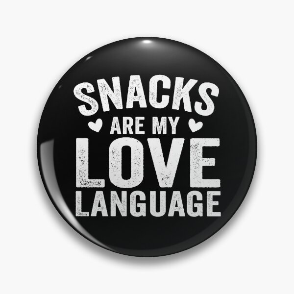 Item preview, Snacks Are My Love Language Funny Food Lover | Snack Addict Gift | Cute Food Humor Design designed and sold by 76Valeria.