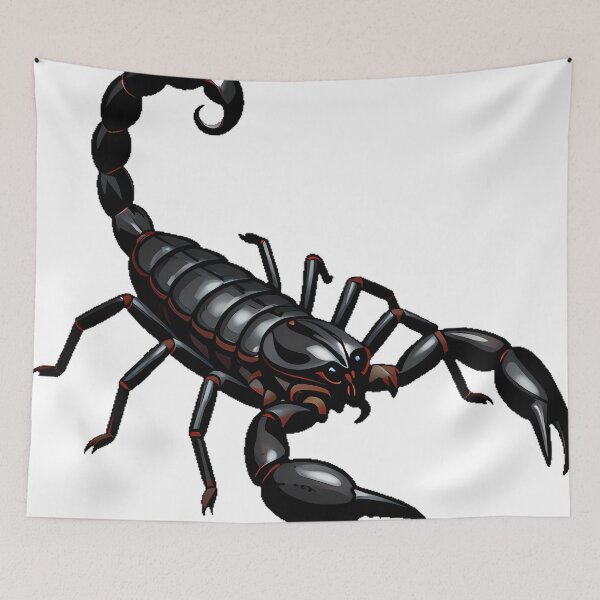 Item preview, Scorpion with Crescent Moon Sting designed and sold by IllumeInk.