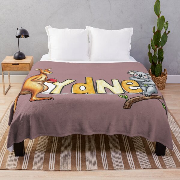 Item preview, Sydney text with kangaroo and koala designed and sold by CreationsNicB.