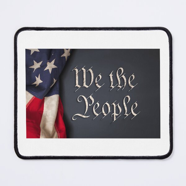 Item preview, We The People On An American Flag designed and sold by valsiaocon.