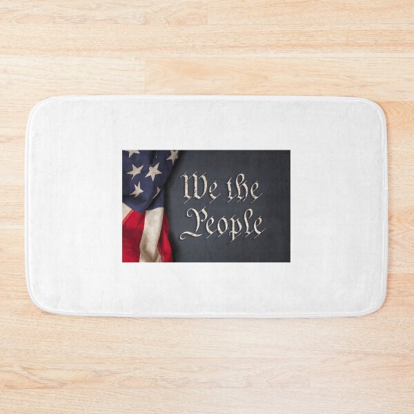 Item preview, We The People On An American Flag designed and sold by valsiaocon.