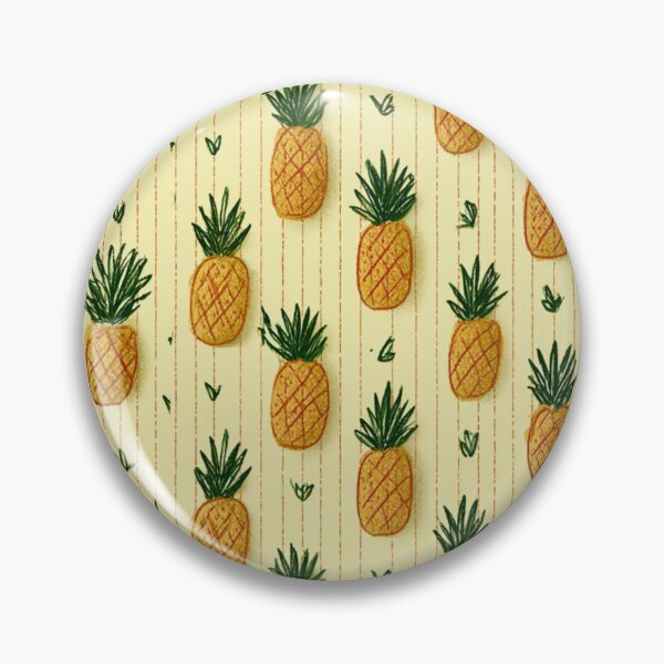 Item preview, Tiny Yellow Pineapples Pattern Cute Crayon Style designed and sold by VectorForge.