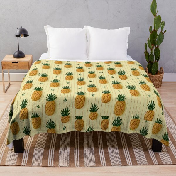 Item preview, Tiny Yellow Pineapples Pattern Cute Crayon Style designed and sold by VectorForge.