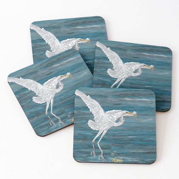 Item preview, Heron Fishing designed and sold by TinaJostDesigns.