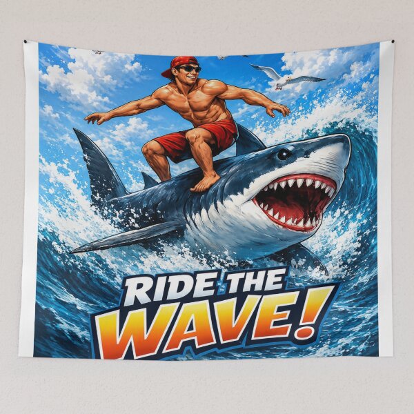 Item preview, Ride the wave designed and sold by urbanshop7.