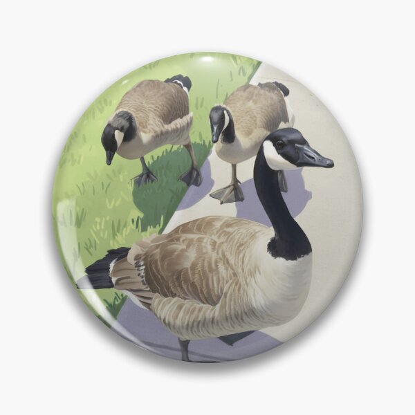 Item preview, Canada Geese Gathering Pastel Digital Painting designed and sold by KaleChub.