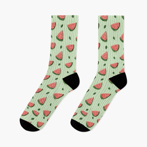Item preview, Tiny Watermelon Slices Pattern Cute Crayon Style designed and sold by VectorForge.
