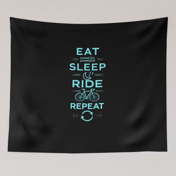 Item preview, Eat Sleep Ride Repeat designed and sold by RetroPlus.
