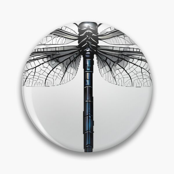 Item preview, Gothic Dragonfly with Gunmetal Wings designed and sold by IllumeInk.