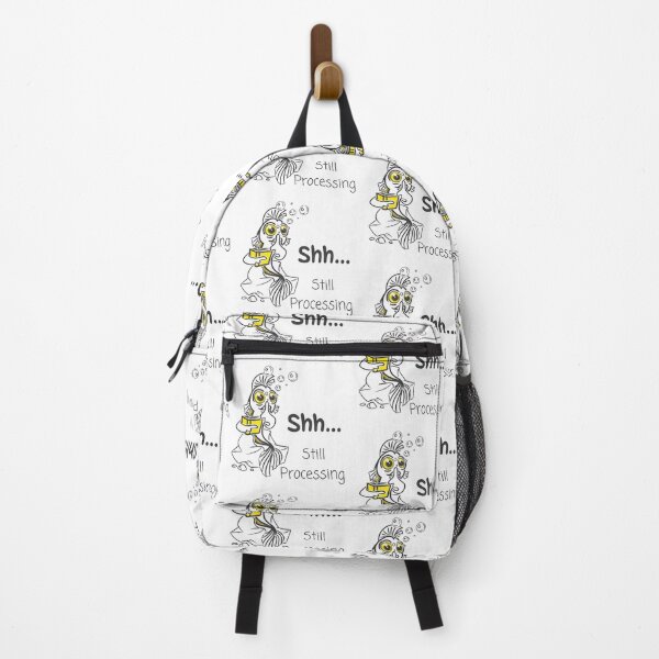 Item preview, Shh Still Processing Funny Goldfish designed and sold by Samaya-.