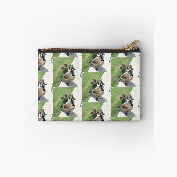 Item preview, Cool Toned Canada Geese Sidewalk Photography designed and sold by KaleChub.