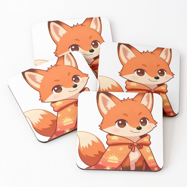 Item preview, Fox in Sunset Cloak designed and sold by pumsquare.