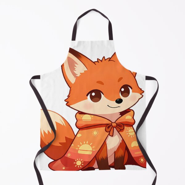 Item preview, Fox in Sunset Cloak designed and sold by pumsquare.