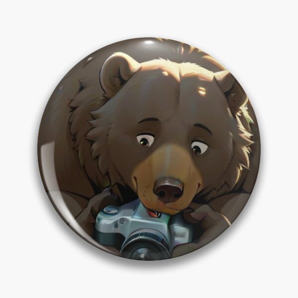 Item preview, Cute Bear Nature Photographer Funny Wildlife Photography Art designed and sold by BLUESKY11a.