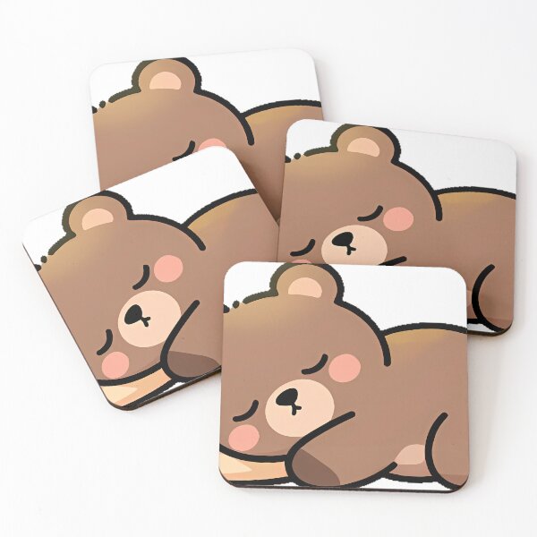 Item preview, Bear Cub Sleeping Under Sunset designed and sold by pumsquare.