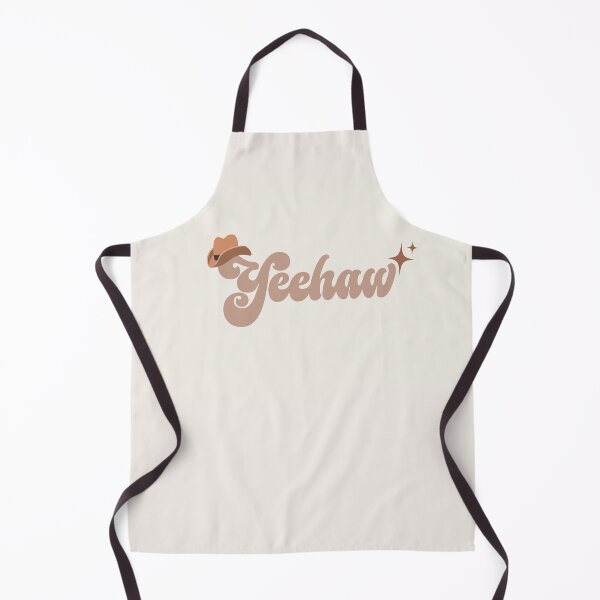 Item preview, Yeehaw lighthearted silly cowboy typography art designed and sold by QuillPrints.