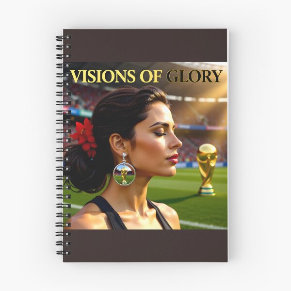 Item preview, Visions of Glory Football Champions Poster: Spanish Red Flower Victory Art designed and sold by Creative-RE.