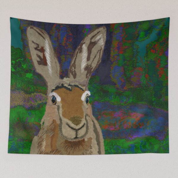 Item preview, Hare designed and sold by TinaJostDesigns.