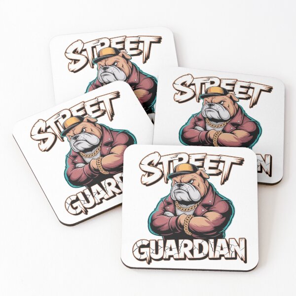 Item preview, Street Guardian Tough Bulldog Urban Mascot Art designed and sold by Outlet Raloel.