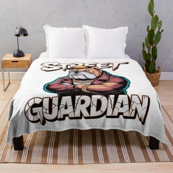 Item preview, Street Guardian Tough Bulldog Urban Mascot Art designed and sold by Outlet Raloel.