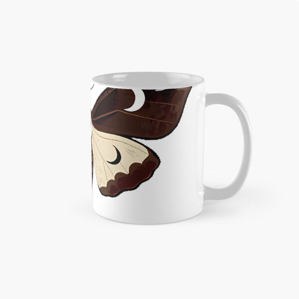 Item preview, Sphinx Moth with Moon Phase designed and sold by IllumeInk.