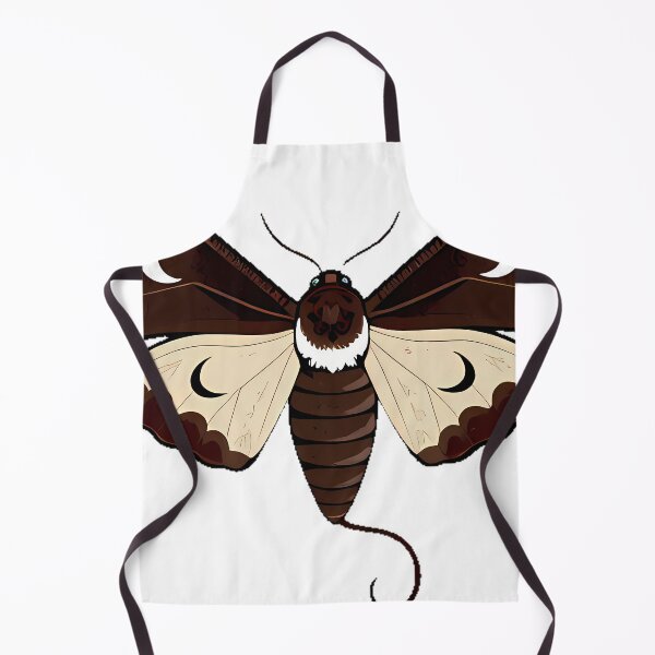 Item preview, Sphinx Moth with Moon Phase designed and sold by IllumeInk.