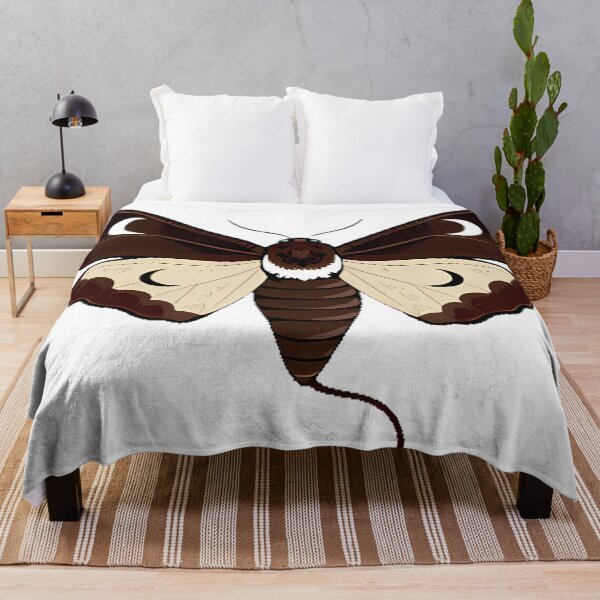 Item preview, Sphinx Moth with Moon Phase designed and sold by IllumeInk.