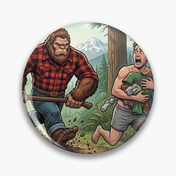 Artikelvorschau, Bigfoot Ich liebe meine Tochter - Lustiger großer Mann, Mädchen, Papa, Cryptidcore entworfen und verkauft von Spank My Yeti.