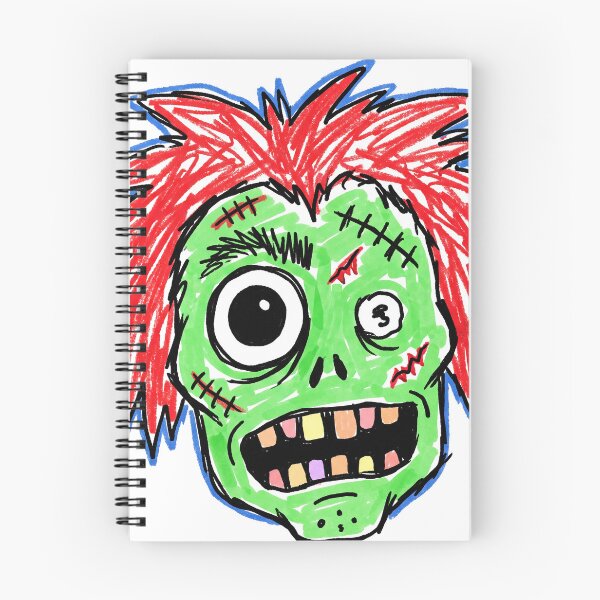 Item preview, punk zombie cartoon designed and sold by Frmpxl.