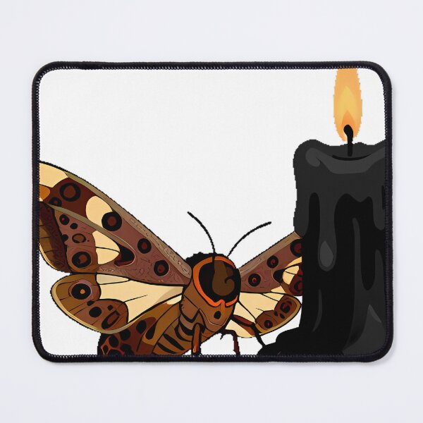 Item preview, Garden Tiger Moth with Candle designed and sold by IllumeInk.