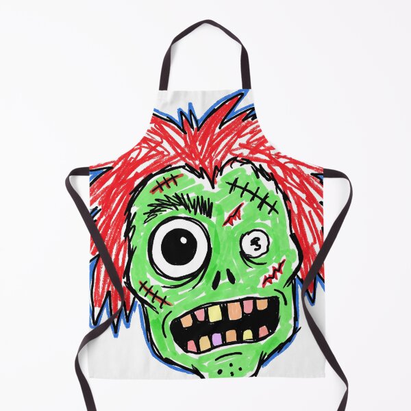 Item preview, punk zombie cartoon designed and sold by Frmpxl.