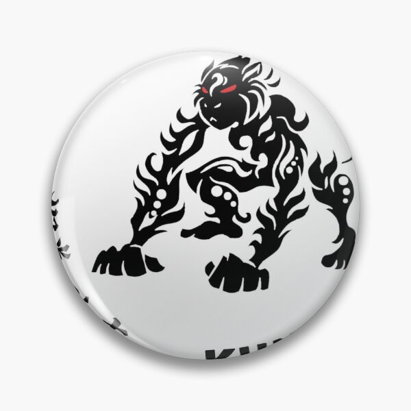 Item preview, Guardian Beast | Minimalist Mythical Tiger Line Art designed and sold by Fei Long Design Hub.