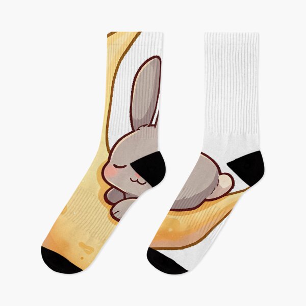 Item preview, Bunny Resting on Sunset Crescent designed and sold by pumsquare.