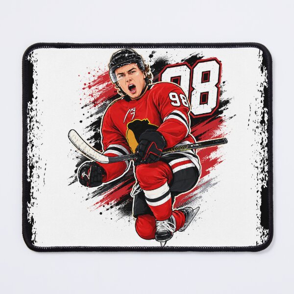 Item preview, Connor Bedard Blackhawks Celebration Digital Sketch designed and sold by B3 Graphics.