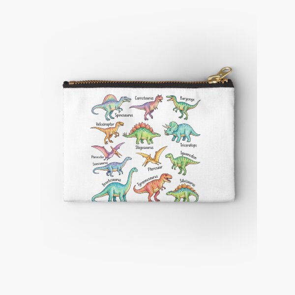 Item preview, Dinosaurs Chart Watercolor Field Guide – Cute Prehistoric Animals Educational designed and sold by raedattia.