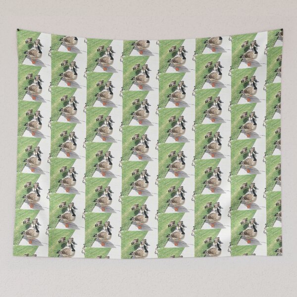 Item preview, Canada Geese Colored Pencil Art Print designed and sold by KaleChub.