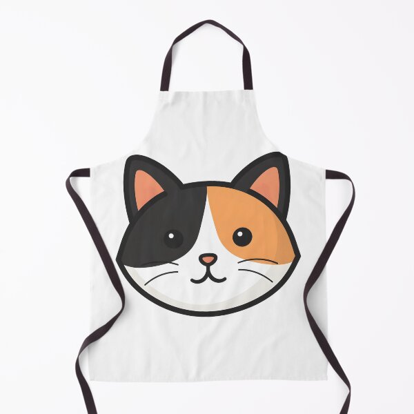 Item preview, Cute Calico Cat Face Sticker Design designed and sold by VINTOR-.